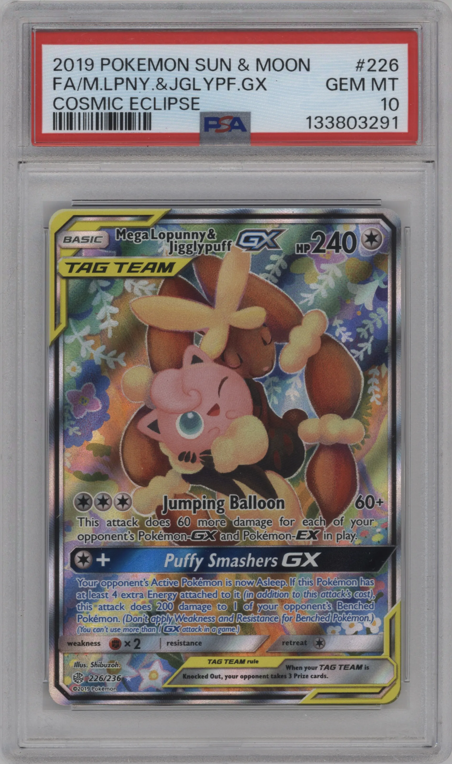 Mega Lopunny & Jigglypuff GX