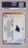 Bryce Young / Xavier Legette from the 2024 Panini Prizm set graded by PSA and given an overall grade of 10.