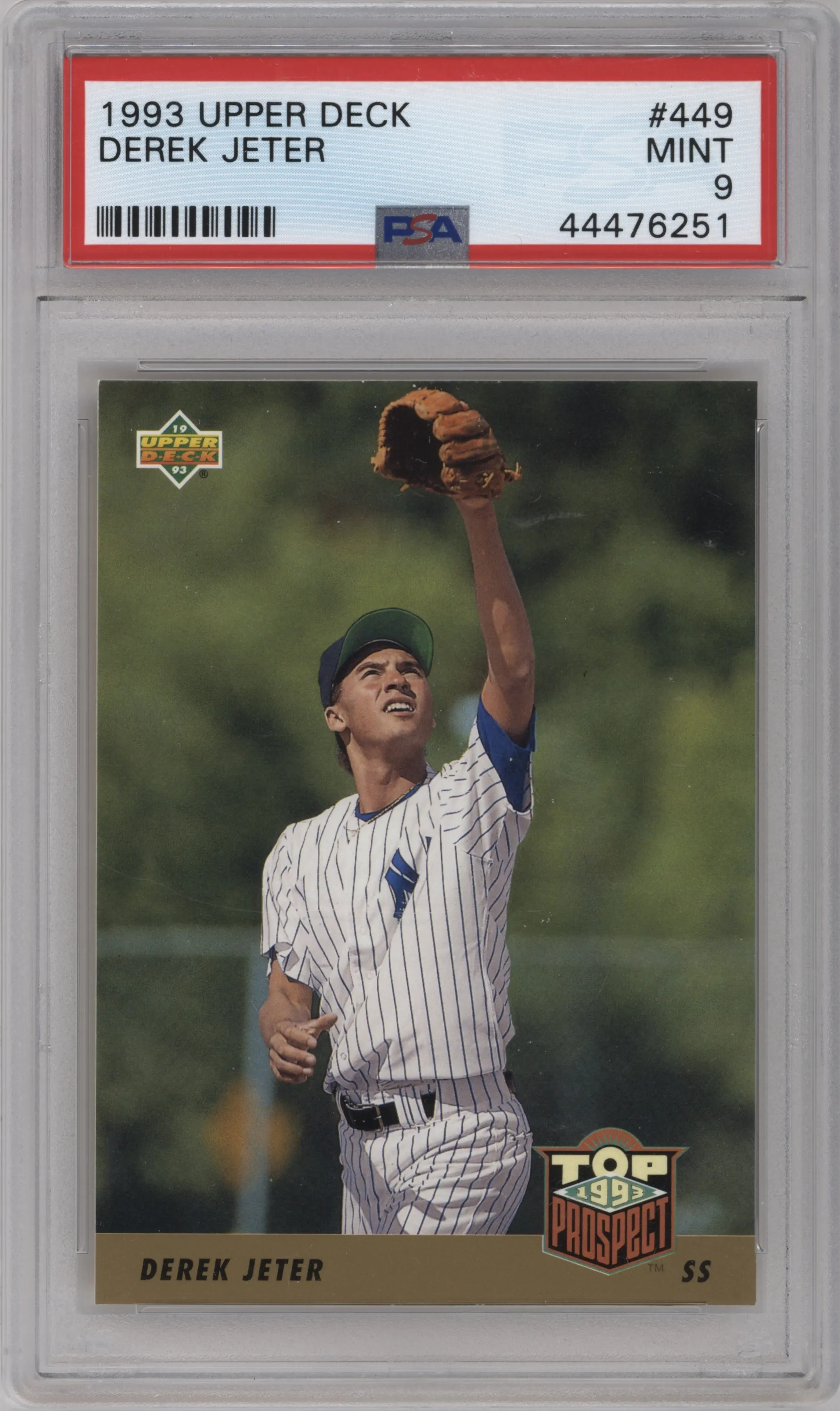 1993 Upper Deck Derek Jeter #449 PSA 9