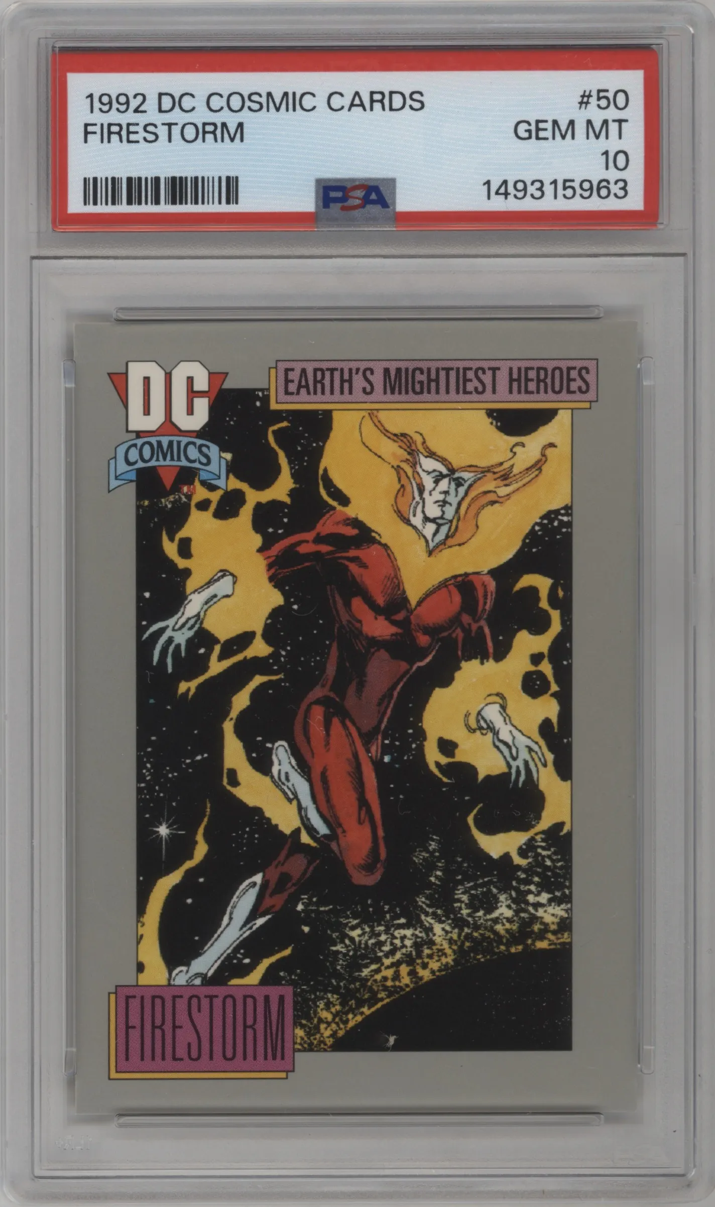 1992 Impel DC Cosmic Firestorm PSA 10