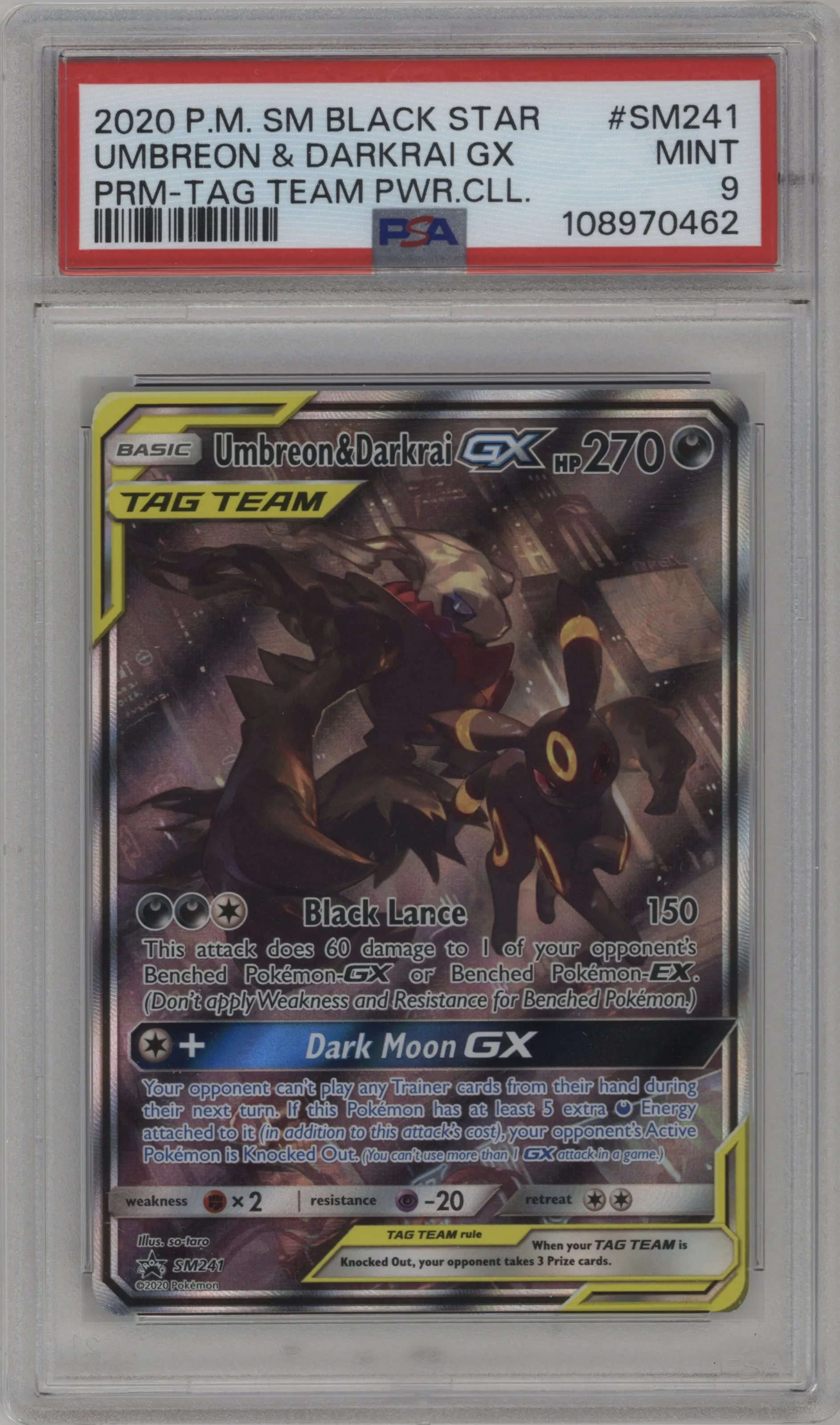 Umbreon/Darkrai GX