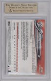 Juan Soto from the 2018 Topps Update set graded by Beckett and given an overall grade of 10.