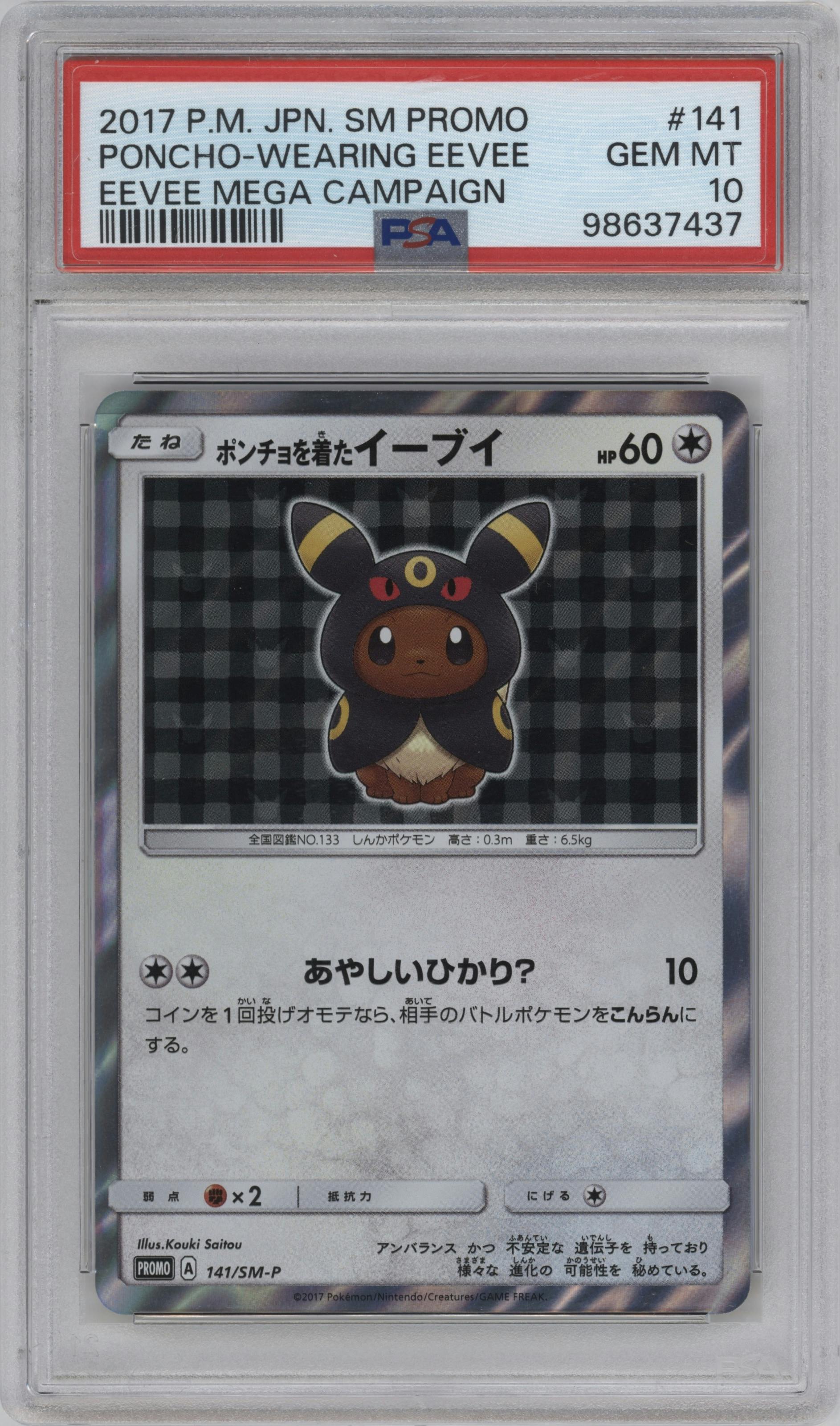 Poncho-wearing Eevee