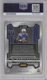 Anthony Richardson from the 2023 Panini Prizm set featuring a Black/White Checker parallel graded by PSA and given an overall grade of 10.