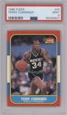 Terry Cummings from the 1986-87 Fleer set graded by PSA and given an overall grade of 9.