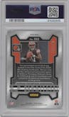 Dorian Thompson-Robinson from the 2023 Panini Prizm set featuring a Blue Wave parallel graded by PSA and given an overall grade of 10.