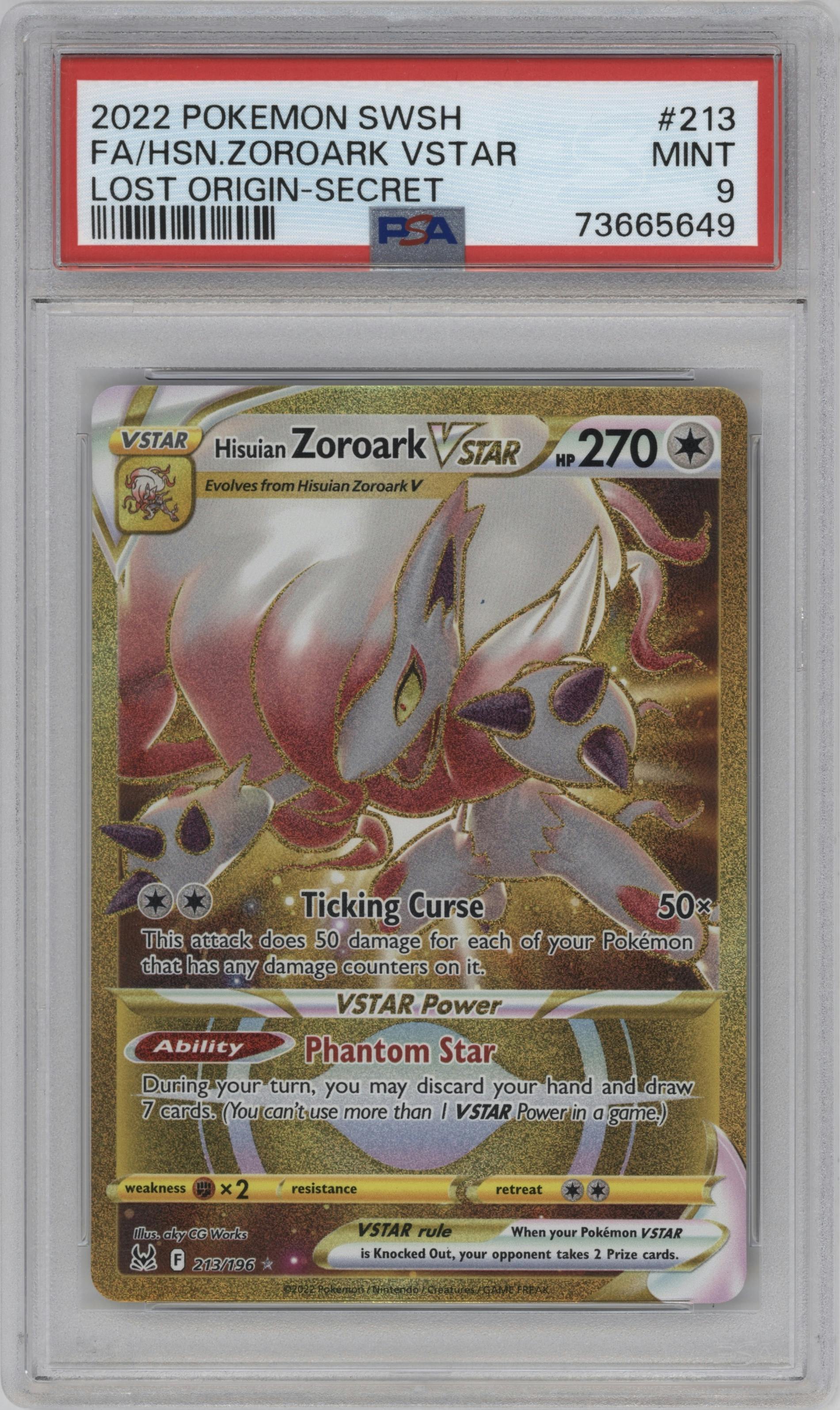 Hisuian Zoroark VSTAR