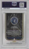 Anthony Edwards from the 2020-21 Panini Select  set featuring a Silver parallel graded by PSA and given an overall grade of 10.