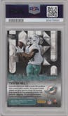 Tyreek Hill from the 2022 Panini Donruss Optic set graded by PSA and given an overall grade of 10.