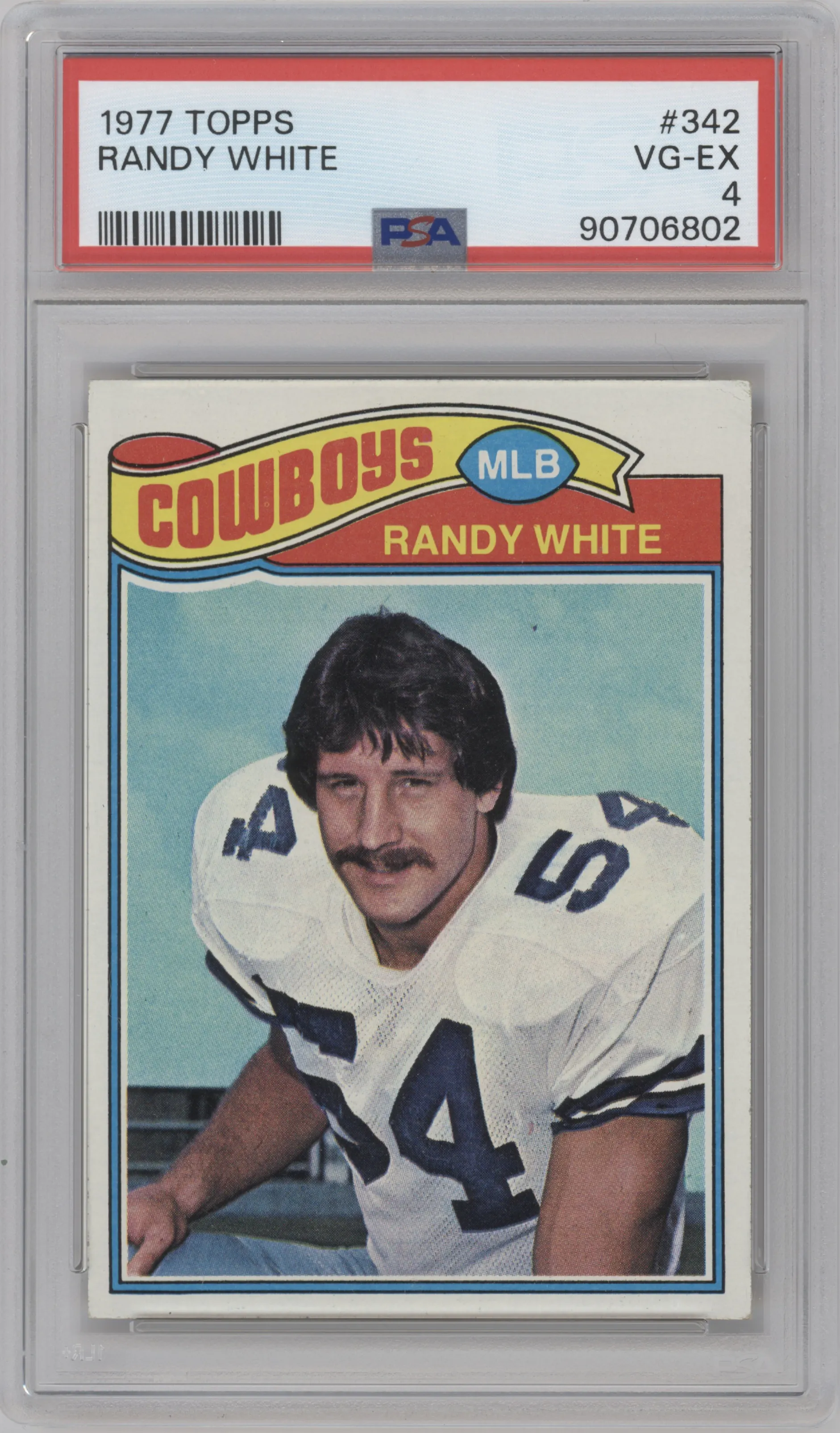 1977 Topps Randy White #342 PSA 4