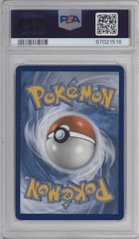 Charizard VMAX from the 2020 Pokemon SWSH set graded by PSA and given an overall grade of 10.