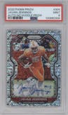 Jauan Jennings from the 2020 Panini Prizm set graded by PSA and given an overall grade of 9.