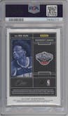 Herbert Jones from the 2021-22 Panini One and One set featuring a Blue parallel graded by PSA and given an overall grade of 8.
