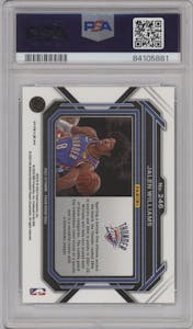 Jalen Williams  from the 2022-23 Panini Prizm  set graded by PSA and given an overall grade of 9.