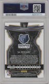 Ja Morant from the 2019-20 Panini Select set graded by PSA and given an overall grade of 10.