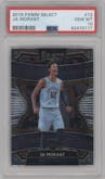 Ja Morant from the 2019-20 Panini Select set graded by PSA and given an overall grade of 10.