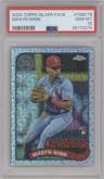 Masyn Winn from the 2024 Topps Series 1 Silver Pack set graded by PSA and given an overall grade of 10.