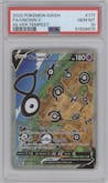Unown V from the 2022 Pokemon SWSH set graded by PSA and given an overall grade of 10.