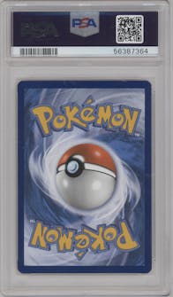 Exeggutor from the 2016 Pokemon XY set graded by PSA and given an overall grade of 10.