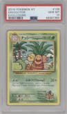 Exeggutor from the 2016 Pokemon XY set graded by PSA and given an overall grade of 10.
