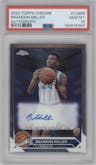 Brandon Miller from the 2023-24 Topps Chrome set graded by PSA and given an overall grade of 10.
