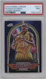 Shaquille O'Neal from the 2023-24 Topps Chrome Cosmic set graded by PSA and given an overall grade of 9.