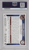 Freddie Freeman from the 2011 Topps set graded by PSA and given an overall grade of 9.