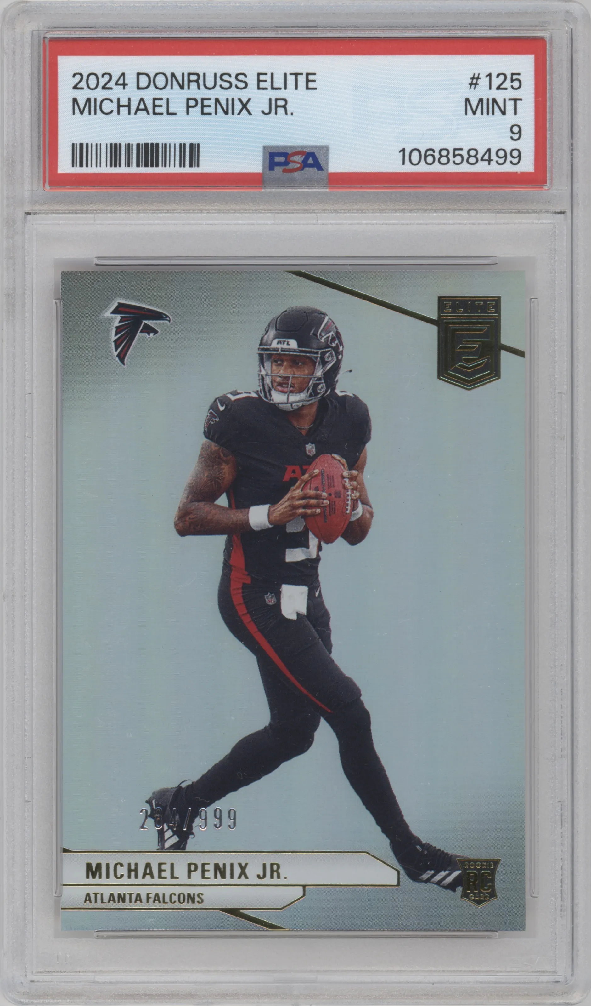 2024 Panini Donruss Elite Michael Penix Jr. PSA 9
