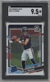 C.J. Stroud from the 2023 Donruss Optic set graded by SGC and given an overall grade of 9.5.