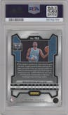 Brandon Miller from the 2023-24 Panini Prizm set featuring a Orange Wave parallel graded by PSA and given an overall grade of 10.