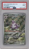 Nidoking from the 2023 Pokemon SV set graded by PSA and given an overall grade of 9.