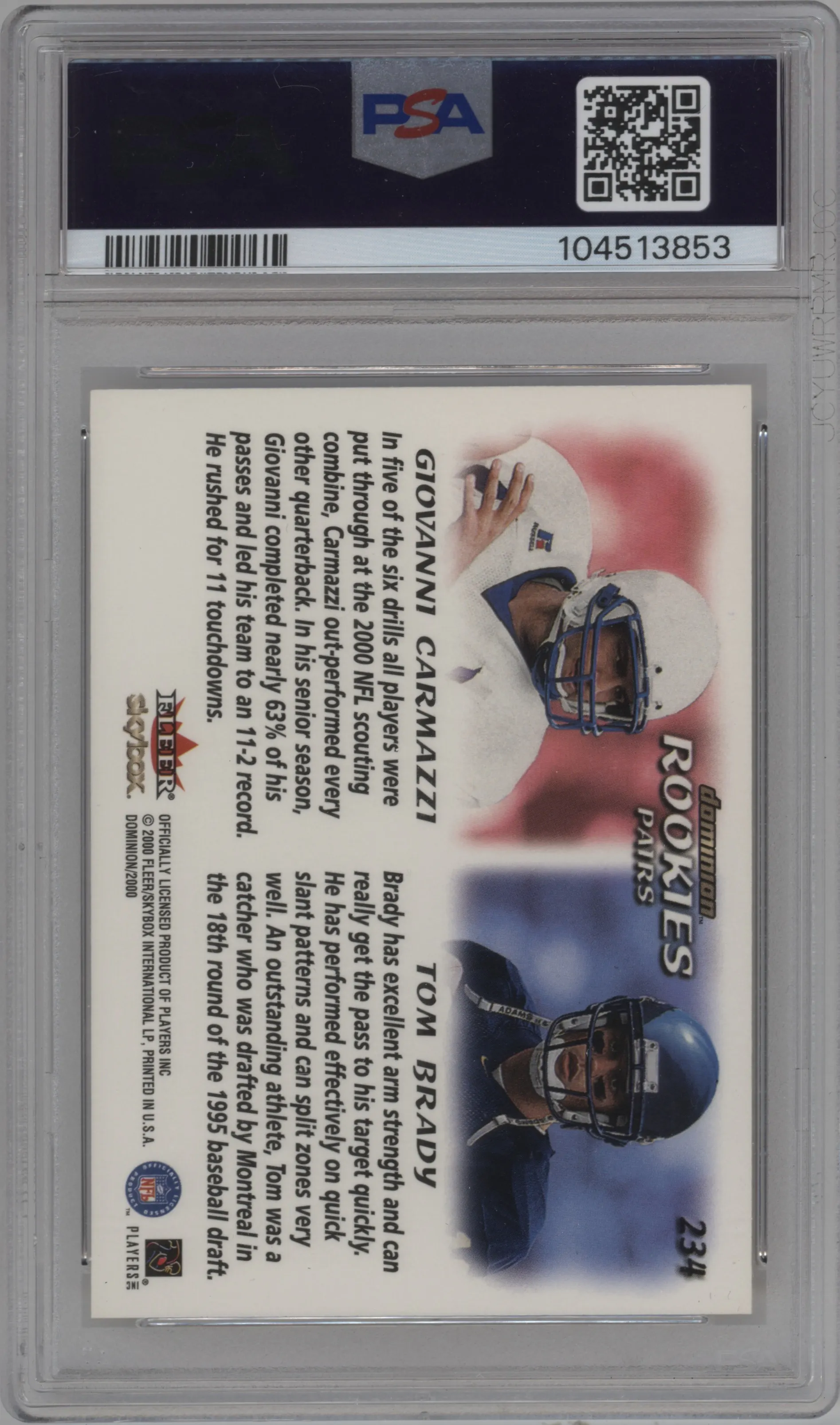 Giovanni Carmazzi/Tom Brady