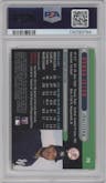 Derek Jeter from the 1996 Bowman's Best set graded by PSA and given an overall grade of 9.