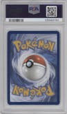 Eevee from the 2025 Pokemon SV set featuring a Prismatic Evolutions Pokemon Center Elite Trainer Box parallel graded by PSA and given an overall grade of 9.