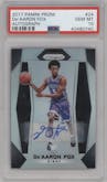 De'Aaron Fox from the 2017-18 Panini Prizm  set graded by PSA and given an overall grade of 10.