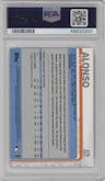 Pete Alonso from the 2019 Topps Series 2 set graded by PSA and given an overall grade of 10.