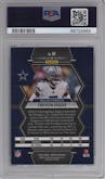 Trevon Diggs from the 2023 Panini Mosaic set featuring a  Genesis parallel graded by PSA and given an overall grade of 9.