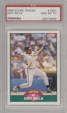  Joey Belle  from the 1989 Score Rookie & Traded set graded by PSA and given an overall grade of 10.