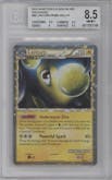 Lanturn from the 2010 Pokemon HG & SS set graded by Beckett and given an overall grade of 8.5.