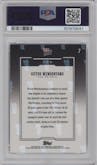 Victor Wembanyama from the 2024-25 Topps Now set graded by PSA and given an overall grade of 10.