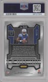 Anthony Richardson from the 2023 Panini Prizm set featuring a  Green Scope parallel graded by PSA and given an overall grade of 10.