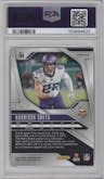 Harrison Smith from the 2024 Panini Prizm set featuring a Black Finite parallel graded by PSA and given an overall grade of 9.