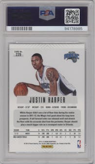 Justin Harper from the 2012-13 Panini Prizm set graded by PSA and given an overall grade of 10.