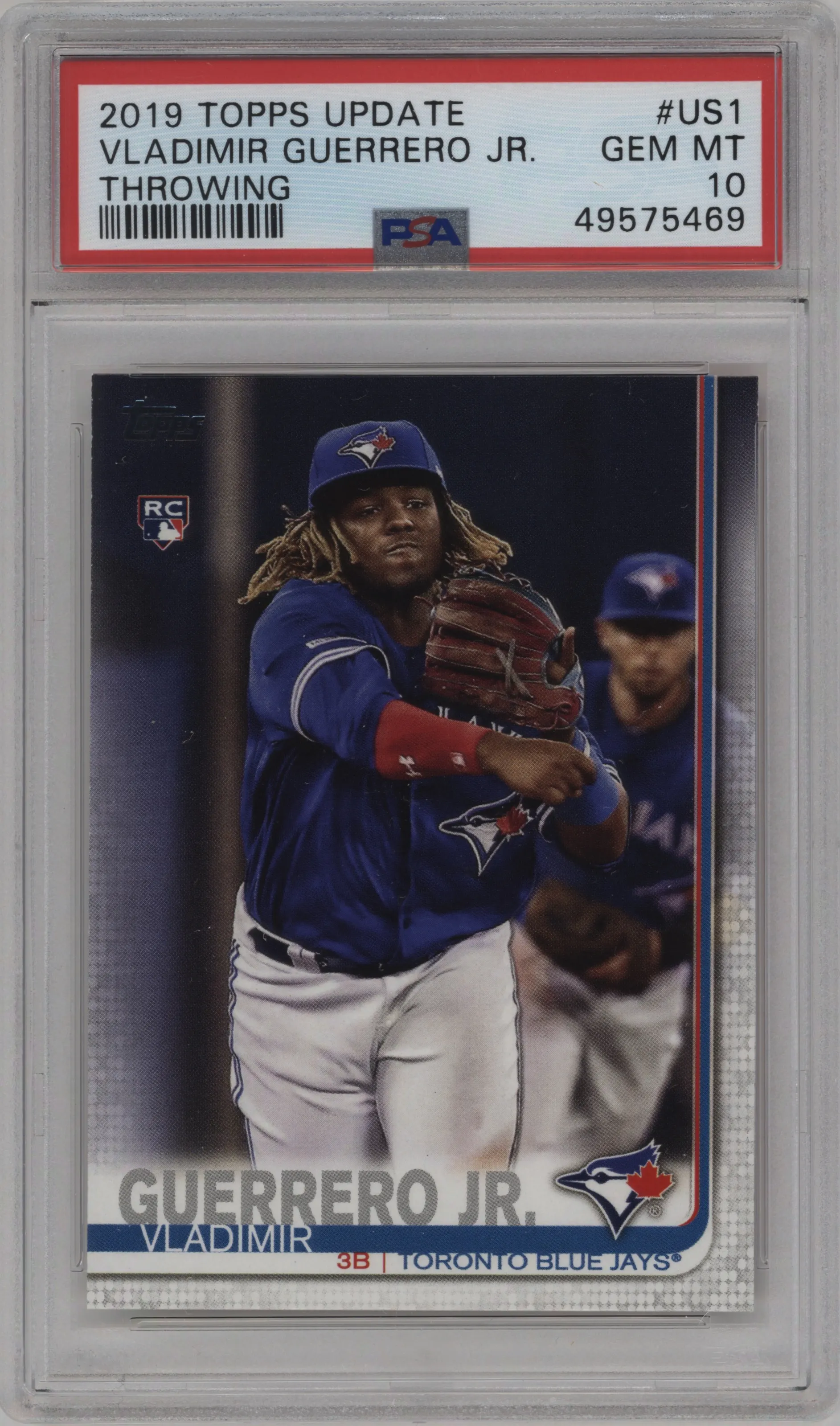 2019 Topps Update Vladimir Guerrero Jr. PSA 10