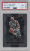 Jaylen Brown from the 2016-17 Panini Select set graded by PSA and given an overall grade of 10.