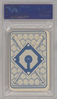 Mickey Mantle from the 1968 Topps set graded by PSA and given an overall grade of 6.