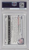 Anthony Volpe from the 2020 Bowman set graded by PSA and given an overall grade of 10.