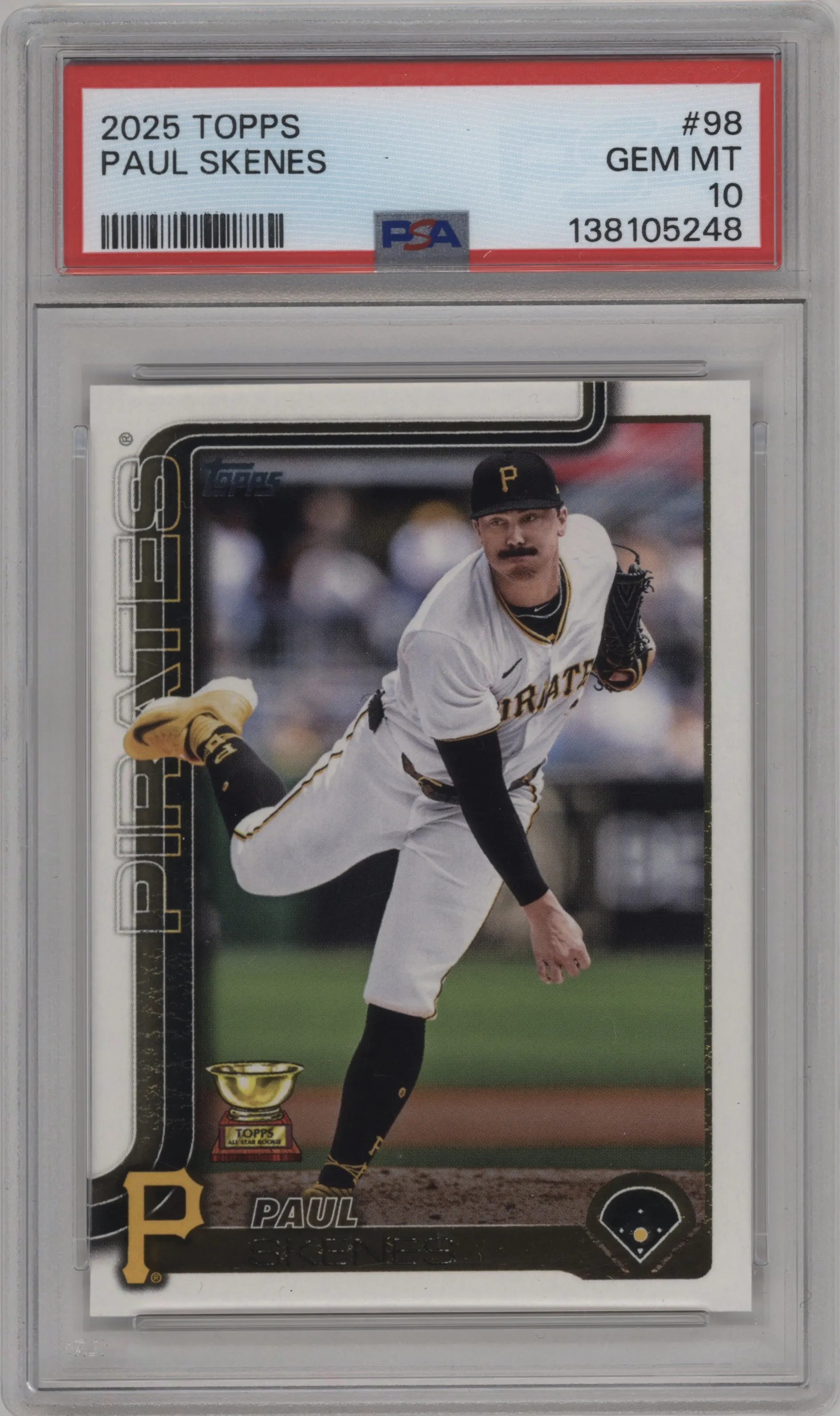 2025 Topps Paul Skenes PSA 10