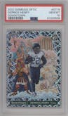 Derrick Henry from the 2021 Panini Donruss Optic set graded by PSA and given an overall grade of 10.