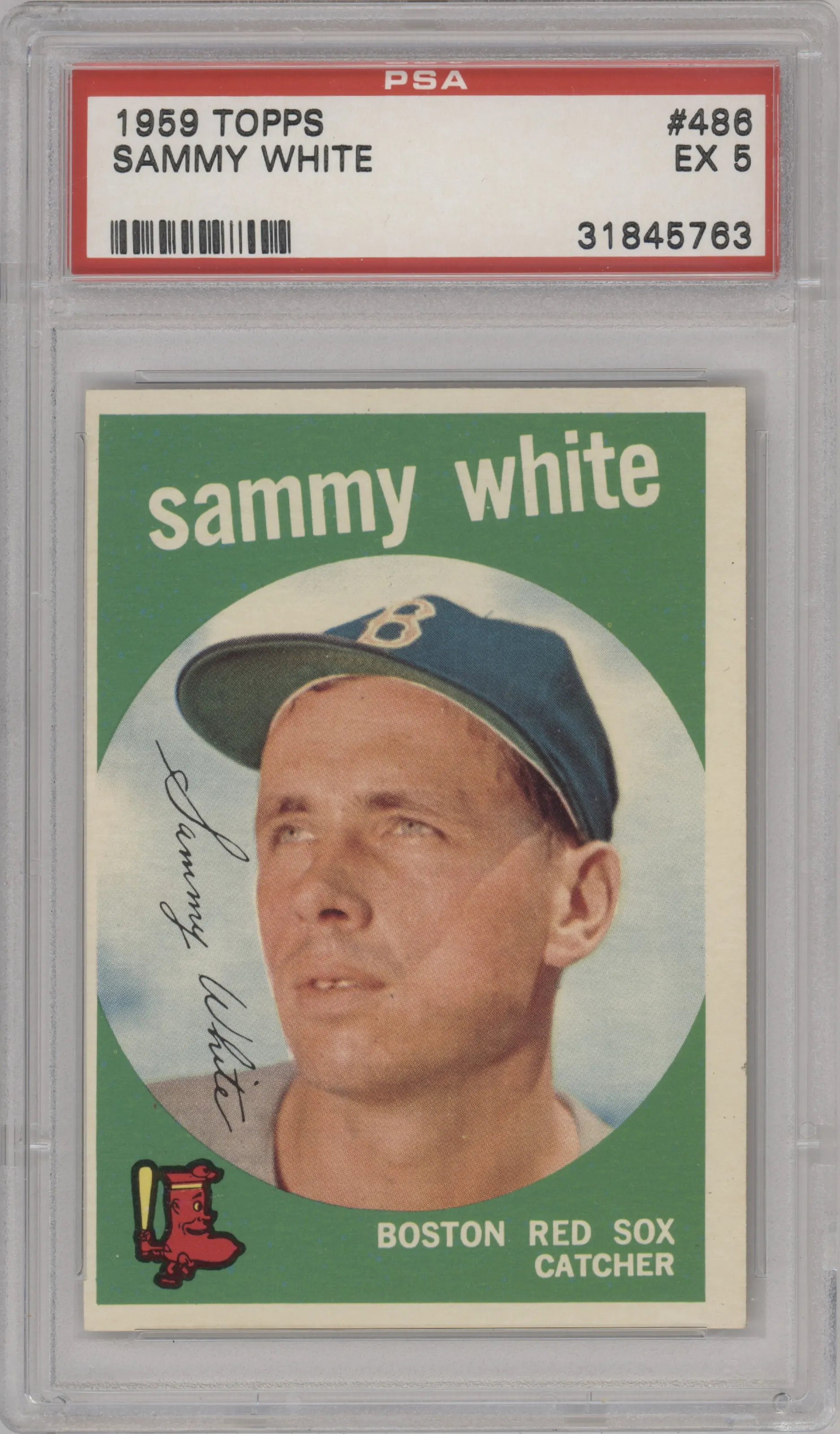 1959 Topps Sammy White #486 PSA 5